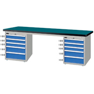 Workbench (10 drawers)