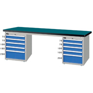 Workbench (10 drawers)